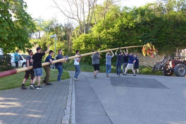 rtliche Vereine in Welmlingen organisieren wieder ein erfolgreiches Maifest