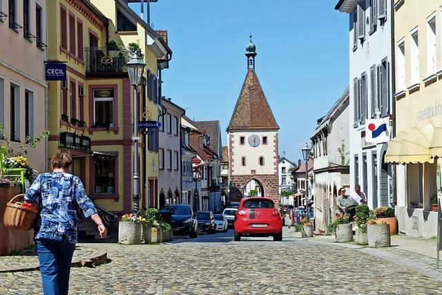 Verkehrsberuhigung fr Endinger Innenstadt: Test mit Einbahnstrae und Sperrung
