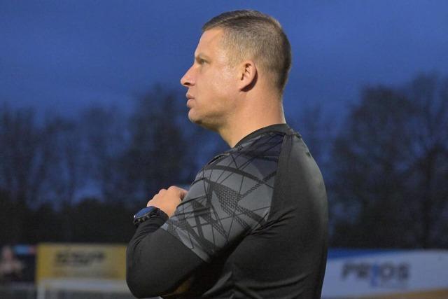 Steffen Breinlinger, Trainer des FC 08 Villingen: "Mal geht’s gut, mal eben nicht."