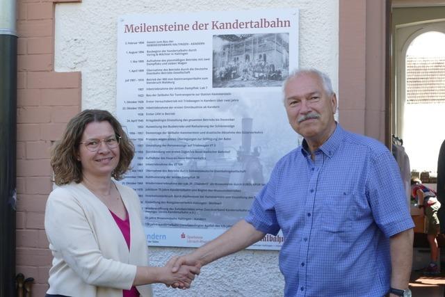 Das Jubilum der Kandertalbahn bietet bis Sonntag ein Programm mit vielen Facetten