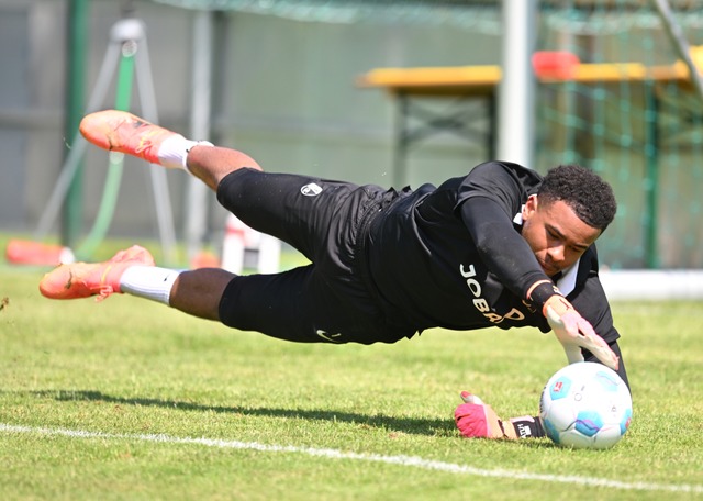 Noah Atubolu beim Training im Sommertrainingslager in Schruns. | Foto: Achim Keller Noah Atubolu beim Training im Sommertrainingslager in Schruns. | Foto: Achim Keller