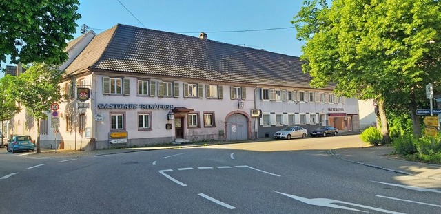 Der Bauantrag für das Gasthaus Rindfuss in Kippenheims Ortskern liegt jetzt vor. | Foto: Benedikt Hecht Der Bauantrag für das Gasthaus Rindfuss in Kippenheims Ortskern liegt jetzt vor. | Foto: Benedikt Hecht