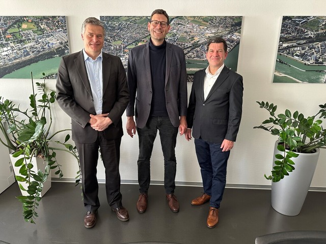 Stefan Rumpel (Evonik), Paul Kempf (ZV...erg (Evonik) geben Kooperation bekannt | Foto: Evonik Stefan Rumpel (Evonik), Paul Kempf (ZV...erg (Evonik) geben Kooperation bekannt | Foto: Evonik