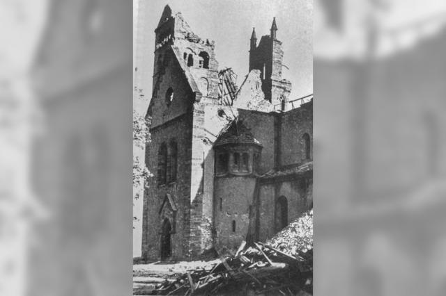 Das Münster unter Beschuss Das Münster unter Beschuss