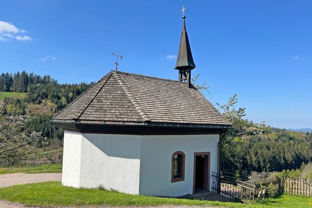 Die Hofkapelle des Pfändlerhansenhofs in der Schweighöfe | Foto: Lina Boegel Die Hofkapelle des Pfändlerhansenhofs in der Schweighöfe | Foto: Lina Boegel
