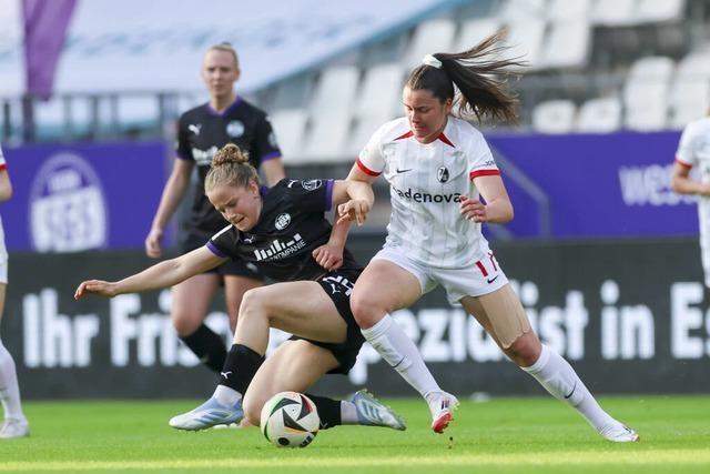 Die SC-Freiburg-Fuballerinnen laufen in Essen erst spt zu Hochform auf, es bleibt beim 0:0