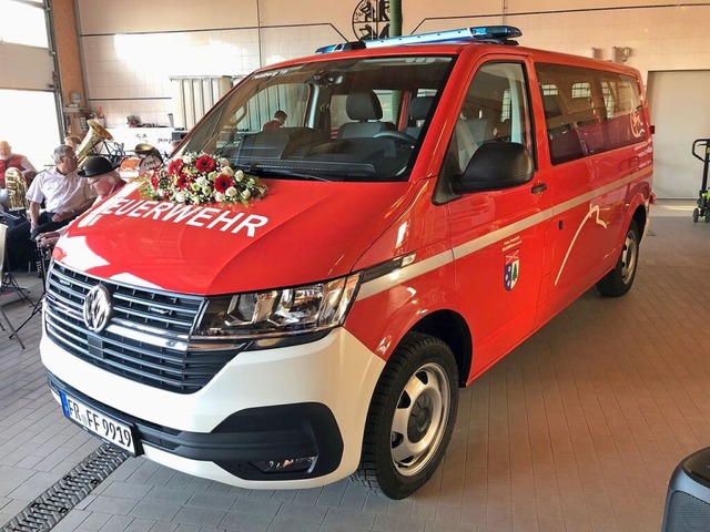 Der neue Transporter „Florian Feldberg 19“. | Foto: Hans-Jochen Köpper Der neue Transporter „Florian Feldberg 19“. | Foto: Hans-Jochen Köpper
