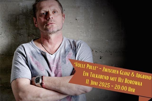 „Volle Pulle“ - Zwischen Glanz & Abgrund. Ein Talkabend mit Uli Borowka