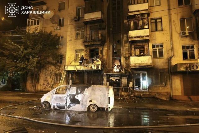 Newsblog: Drohnenschwrme ber Ukraine - Dutzende Verletzte in Charkiw