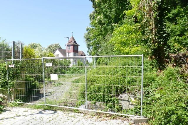 Der Emmendinger Burghang bleibt gesperrt – warum eigentlich?