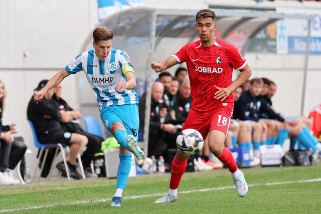 Der SC Freiburg II setzt sein kleines Hoch in der Regionalliga fort