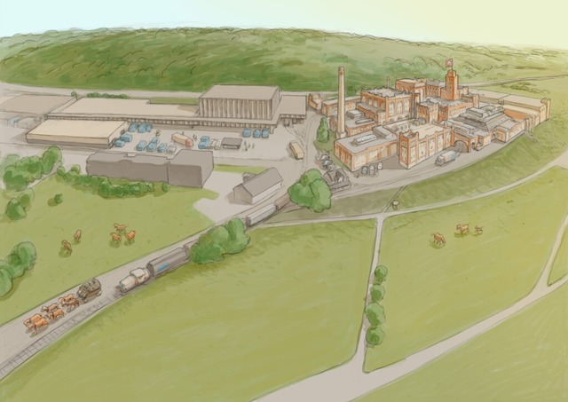 So könnte sich das geplante Hochregallager künftig präsentieren. | Foto: Illustration: zVg So könnte sich das geplante Hochregallager künftig präsentieren. | Foto: Illustration: zVg
