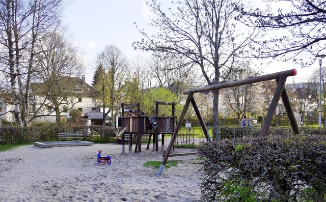 Der Spielplatz am Eisweiher in Titisee-Neustadt. | Foto: Eva Korinth Der Spielplatz am Eisweiher in Titisee-Neustadt. | Foto: Eva Korinth