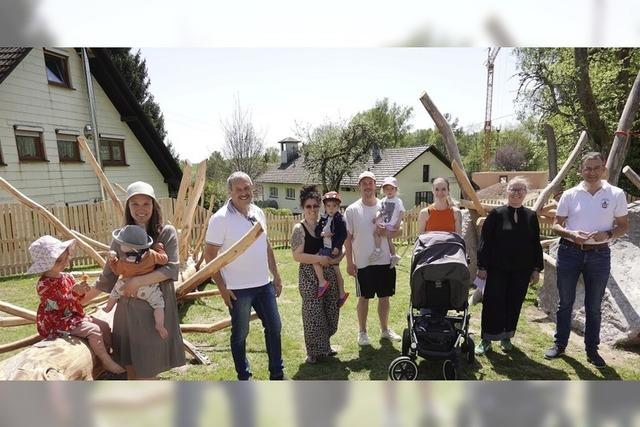 Der Klausi-Spielplatz ist erffnet