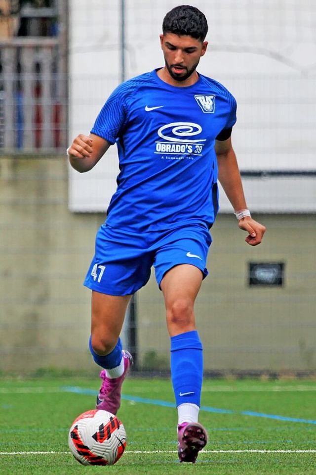 Doppelpack fr den TuS Lrrach-Stetten: Amin El-Ghazi  | Foto: Matthias Konzok