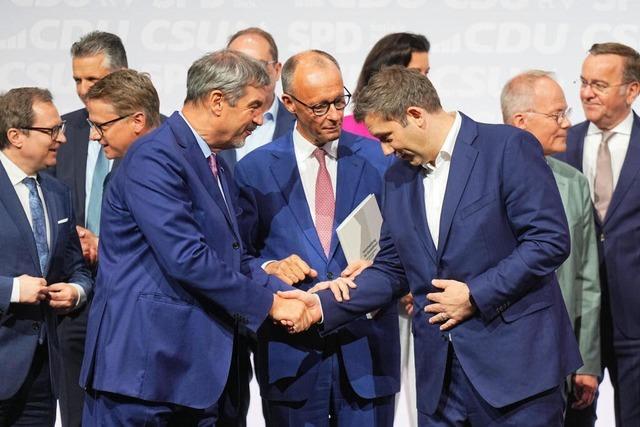 Liveticker: CDU, CSU und SPD unterzeichnen Koalitionsvertrag