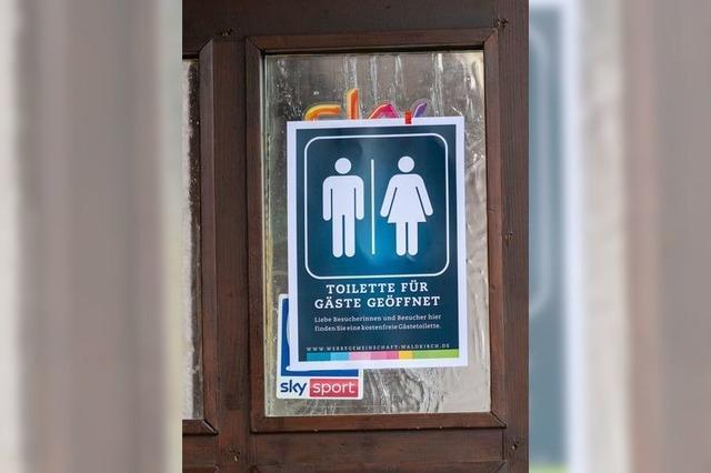 Fazit nach Waldkircher Toiletten-Experiment fllt positiv aus – aber nicht nur