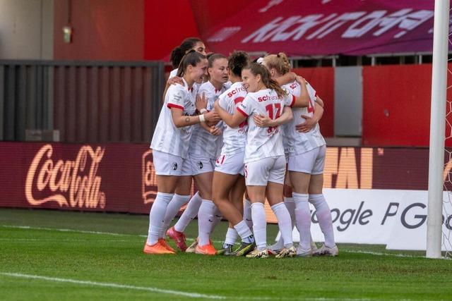 Newsblog: Diese neun Spielerinnen werden beim kommenden Heimspiel des SC Freiburg verabschiedet.