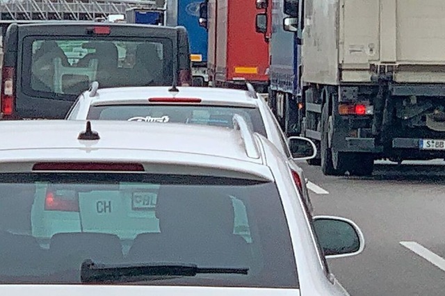 Stau auf der A 5 (Symbolbild)  | Foto: Helmut Seller