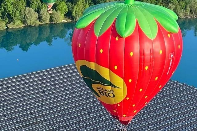 Ballonpilot  widerspricht Bericht:  Keine Notlandung beim Baggersee   in Niederschopfheim
