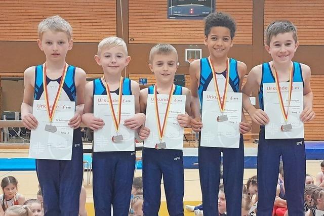 Britzinger Turner begeistern mit Teamgeist und Talent auf dem Weg zum Landesfinale