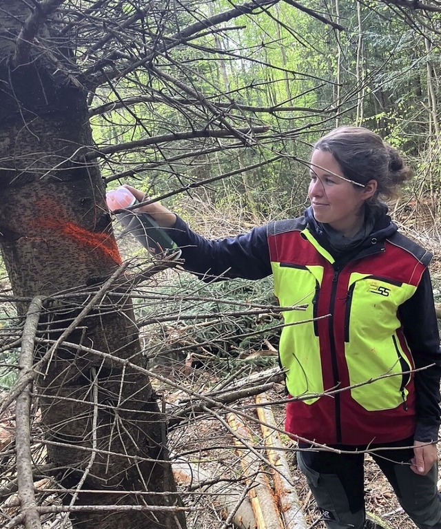 Ronja Schneider bei der Arbeit | Foto: Landratsamt Ortenaukreis Ronja Schneider bei der Arbeit | Foto: Landratsamt Ortenaukreis
