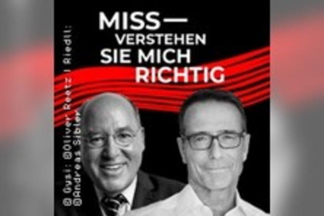 Gregor Gysi & Dr. Matthias Riedl: Missverstehen Sie mich richtig!