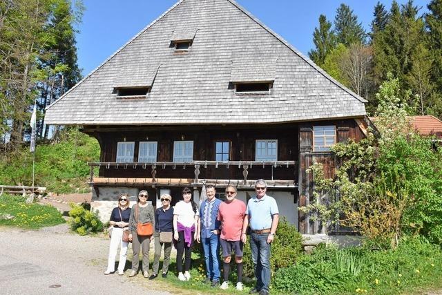 Natur und Kultur fr franzsische Partner: Delegation aus der Bretagne zu Besuch in St. Mrgen