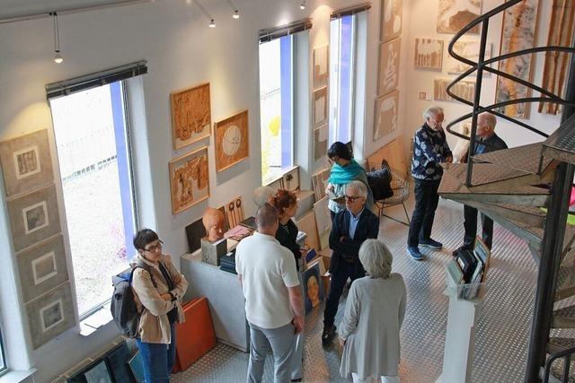 Eine letzte Begegnung mit Lilli Benkerts Schafen bei einer Vernissage