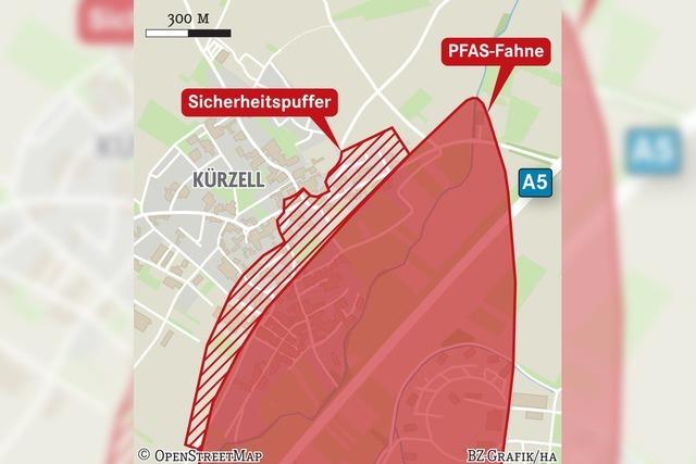 Grundwasser in Krzell ist mit PFAS-Chemikalien vom Lahrer Flugplatz belastet
