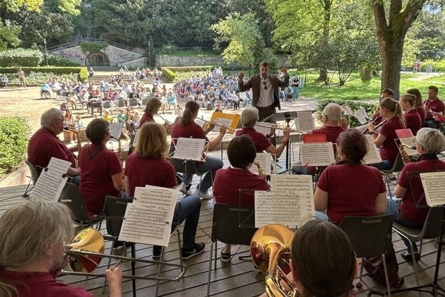 Stadtmusik Lrrach gibt Muttertagskonzert