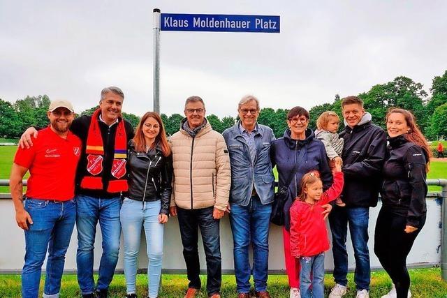 FC Bad Krozingen motiviert neue Stammzellenspender und errichtet einen Gedenkplatz