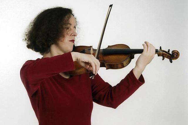 Die Geigen-Virtuosin Franziska Knig gibt ein Konzert in der ev. Kirche Ettenheim