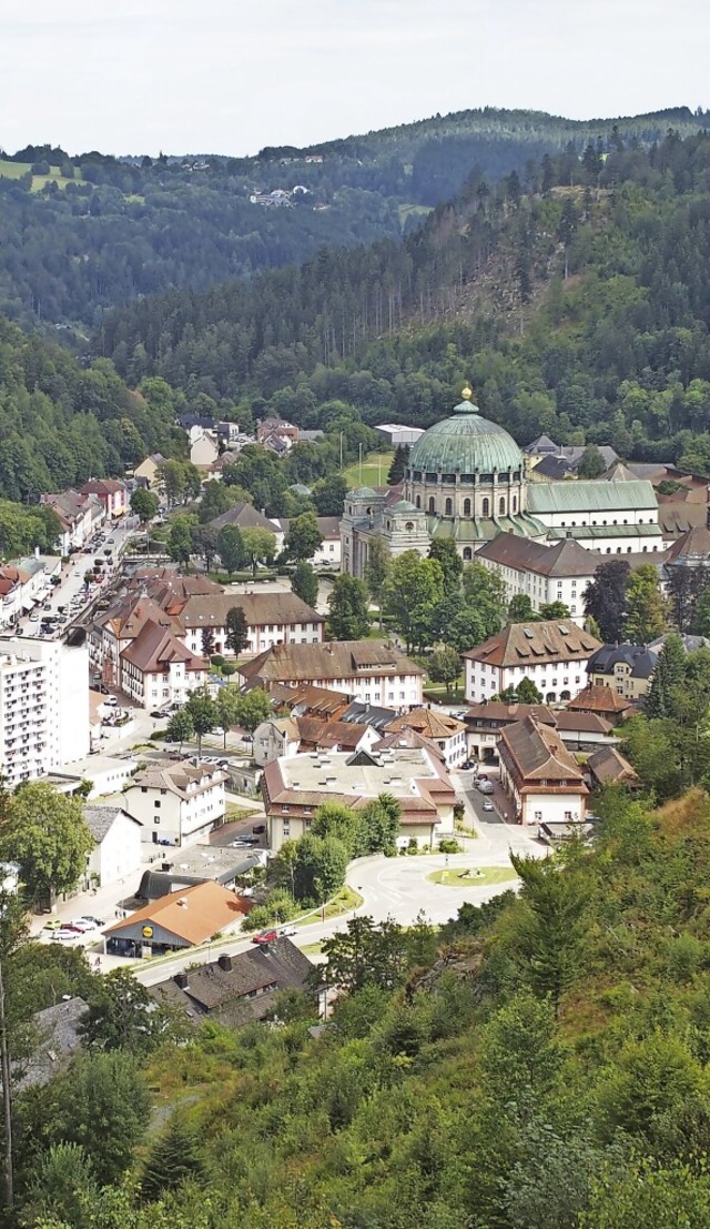St. Blasien vom Weißenstein aus gesehen. | Foto: Thomas Mutter St. Blasien vom Weißenstein aus gesehen. | Foto: Thomas Mutter