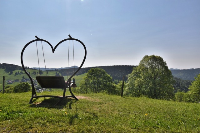 Schaukel für Verliebte bei Todtnauberg | Foto: Silke Kohlmann Schaukel für Verliebte bei Todtnauberg | Foto: Silke Kohlmann