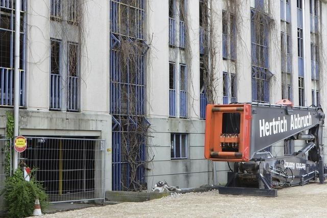 Ende des Parkhauses Marktplatz
