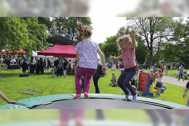 Brgerparkfest und spannende Stadtfhrungen