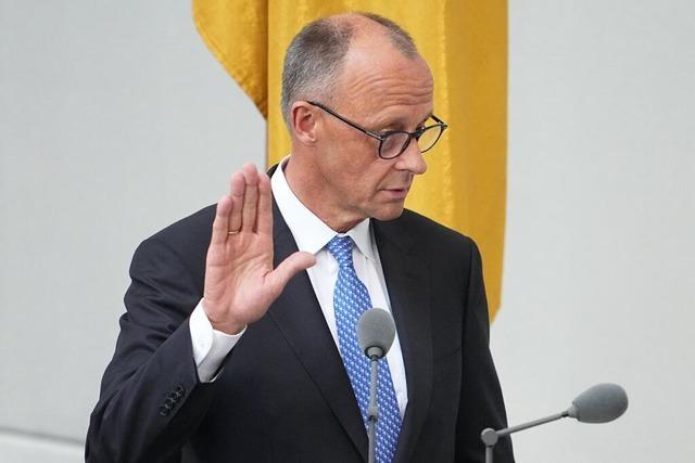 Friedrich Merz ist jetzt ein Kanzler mit blauem Auge