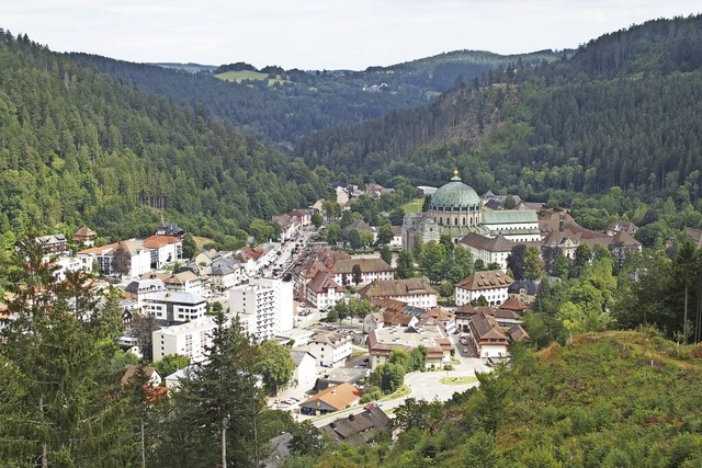 St. Blasien vom Weißenstein aus gesehen. | Foto: Thomas Mutter St. Blasien vom Weißenstein aus gesehen. | Foto: Thomas Mutter