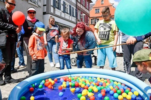 Das Kinderfest lockt mit vielen Angeboten in die Lahrer Innenstadt