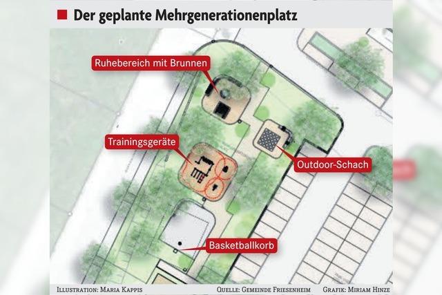 Grnes Licht fr den neuen Platz