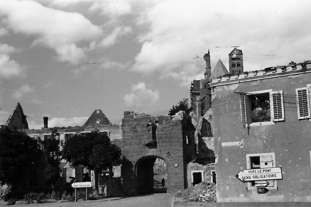 Wie ein US-Soldat 1945 das zerstrte Breisach vorfand