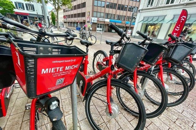In Lrrach gibt es einen Pop-Up-Radverleih whrend des ESC in Basel