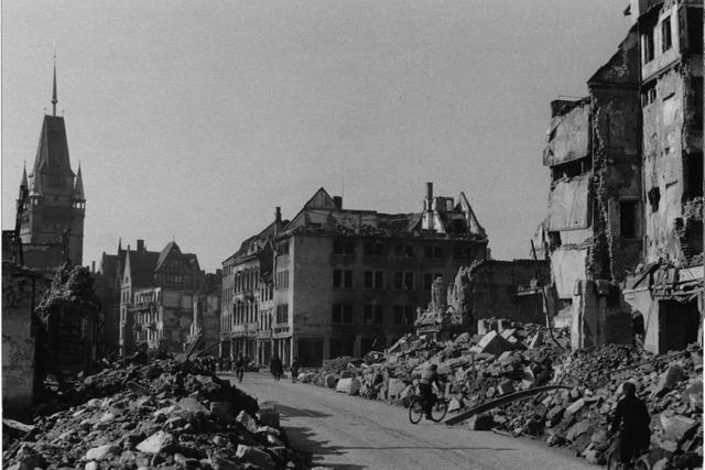 Wie der kommissarische Oberbrgermeister Max Keller versuchte, das Leben in Freiburg nach Kriegsende aufrechtzuerhalten.