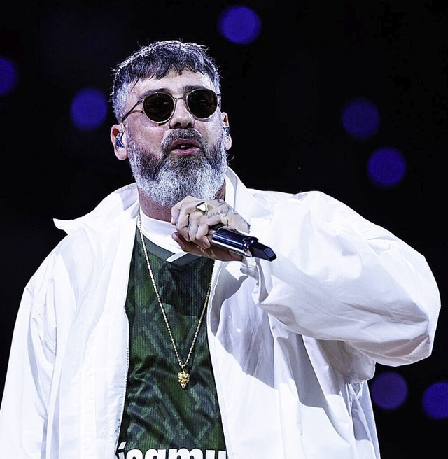 Sido ist ein Vorbild von Maximilian 86.  | Foto: Matthias Balk (dpa)