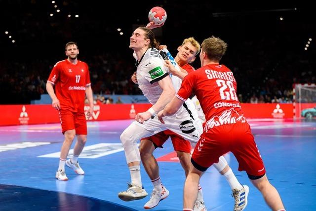 Remis in der Schweiz: Handballer bauen Serie aus