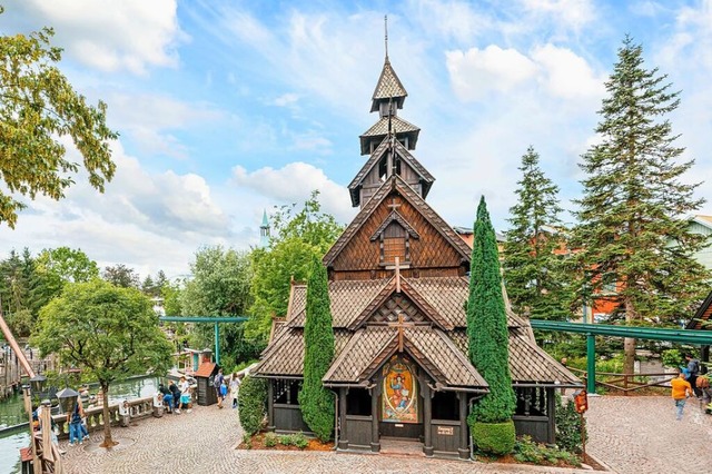 Die Norwegische Stabkirche im Europa-Park | Foto: Europa-Park Die Norwegische Stabkirche im Europa-Park | Foto: Europa-Park