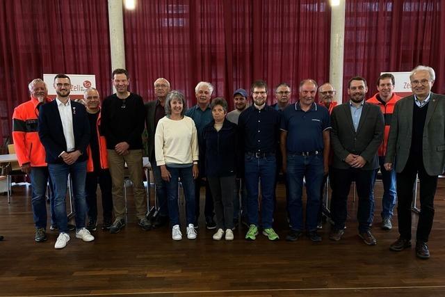 In Zell und Hg-Ehrsberg wurden 22 besonders treue Blutspender geehrt