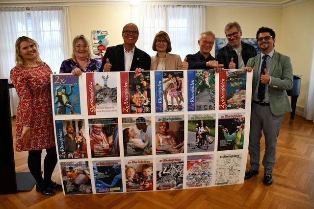 Das Kultur- und Stadtmagazin "2x Rheinfelden" erscheint zum 100. Mal