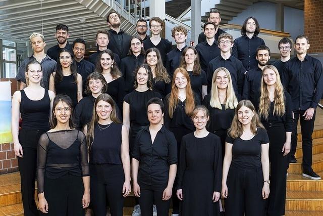 An der Hochschule fr Musik Freiburg findet ein Chor- und Orchesterkonzert „Pavane“ - von Geburt bis Tod